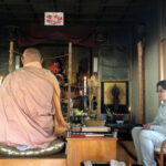 護摩供養(護摩堂)の様子