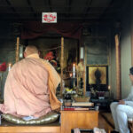 護摩供養(護摩堂)の様子