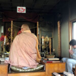 護摩供養(護摩堂)の様子