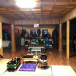 本堂(清掃中)の様子