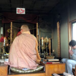 護摩供養(護摩堂)の様子