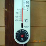 本堂内の気温