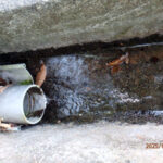 排水口、排水量の確認・清掃