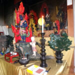 護摩堂、清掃後の様子