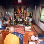 護摩供養(護摩堂)の様子