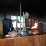 護摩供養(護摩堂)の様子